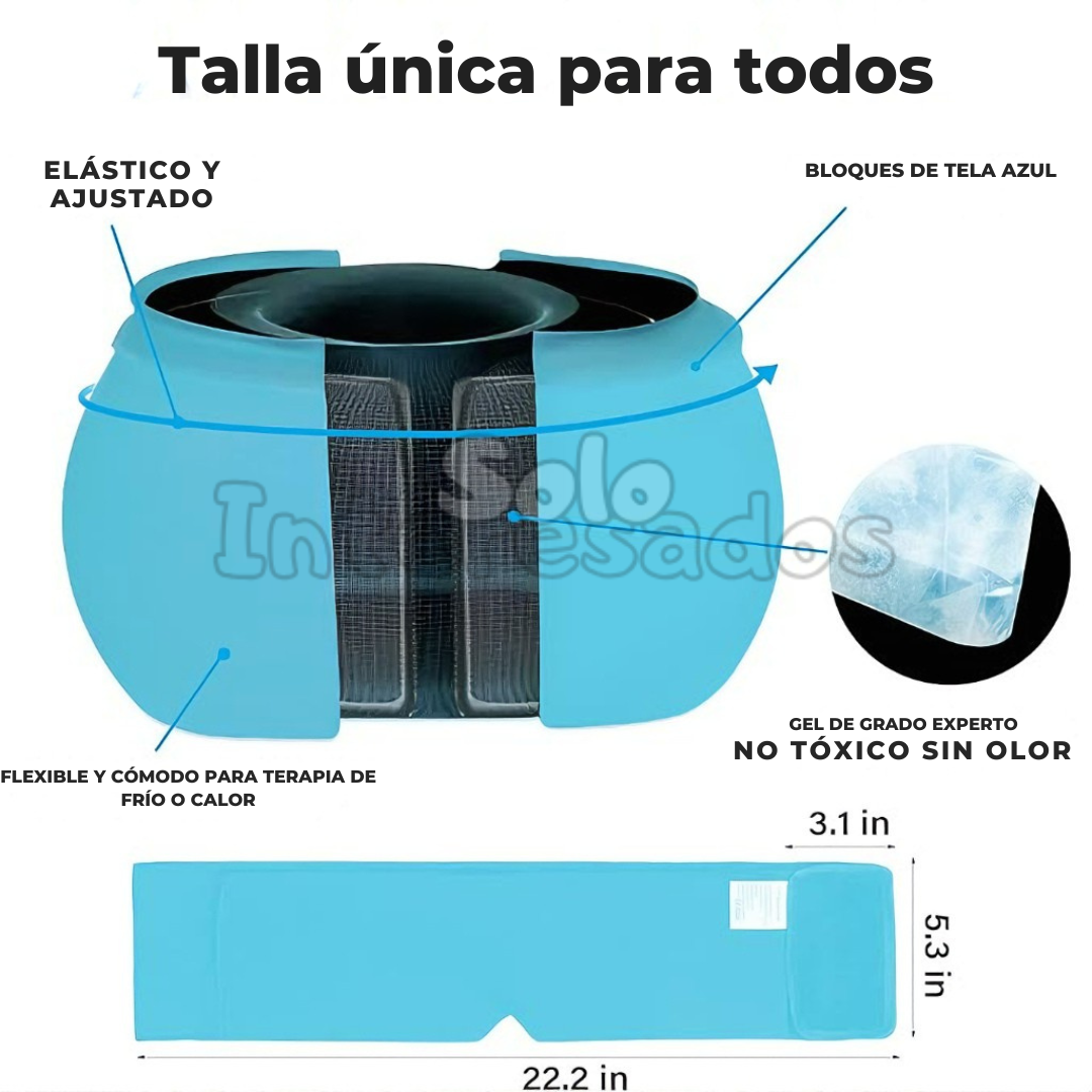 Gorro Alivia Migrañas – Terapia Fría o Calor