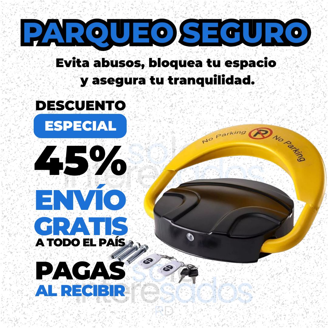 ParqueoSeguro – Cerradura Automática para Parqueo