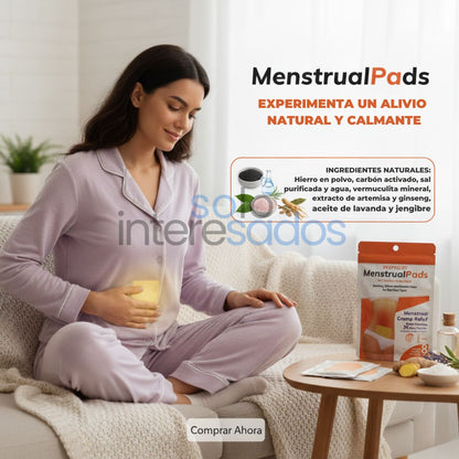 Parches Alivio Menstrual – Calor Natural que Relaja y Alivia el Dolor (16 parches)