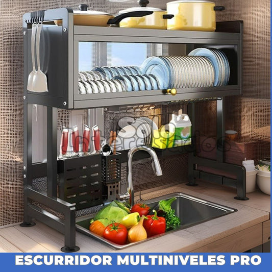 Escurridor MultiNiveles Pro – Organiza tu cocina al instante