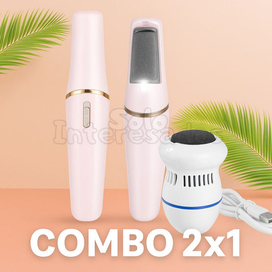✨ COMBO 2X1 – REMOVEDORES ELÉCTRICOS DE CALLOS ✨