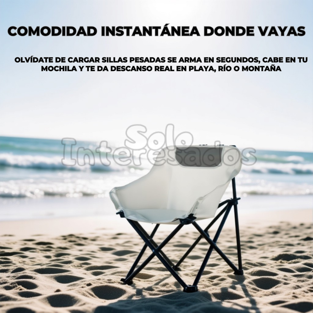 Silla Fácil Pro – Tu descanso portátil en cualquier lugar