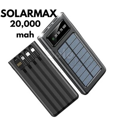SolarMax PowerBank 20,000 mah