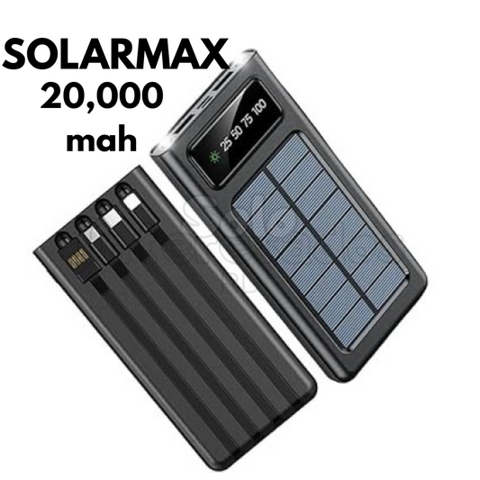 SolarMax PowerBank 20,000 mah