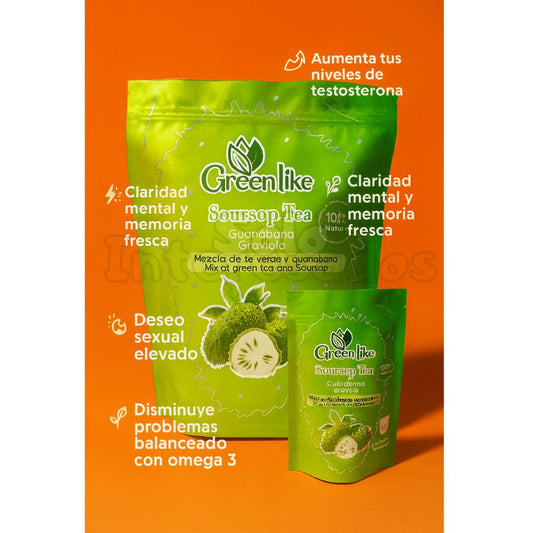 🍵 VitalGuanabana – Té de Energía y Bienestar (60 INFUSIONES)