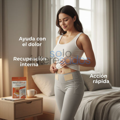 Parches Alivio Menstrual – Calor Natural que Relaja y Alivia el Dolor (16 parches)