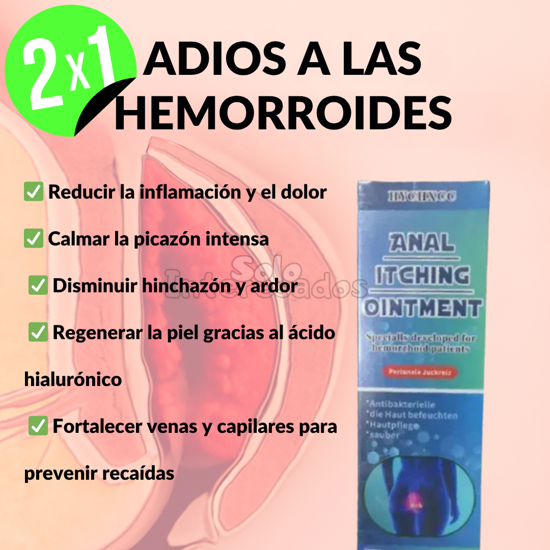 2X1 Pomada Anti-Hemorroides 40g