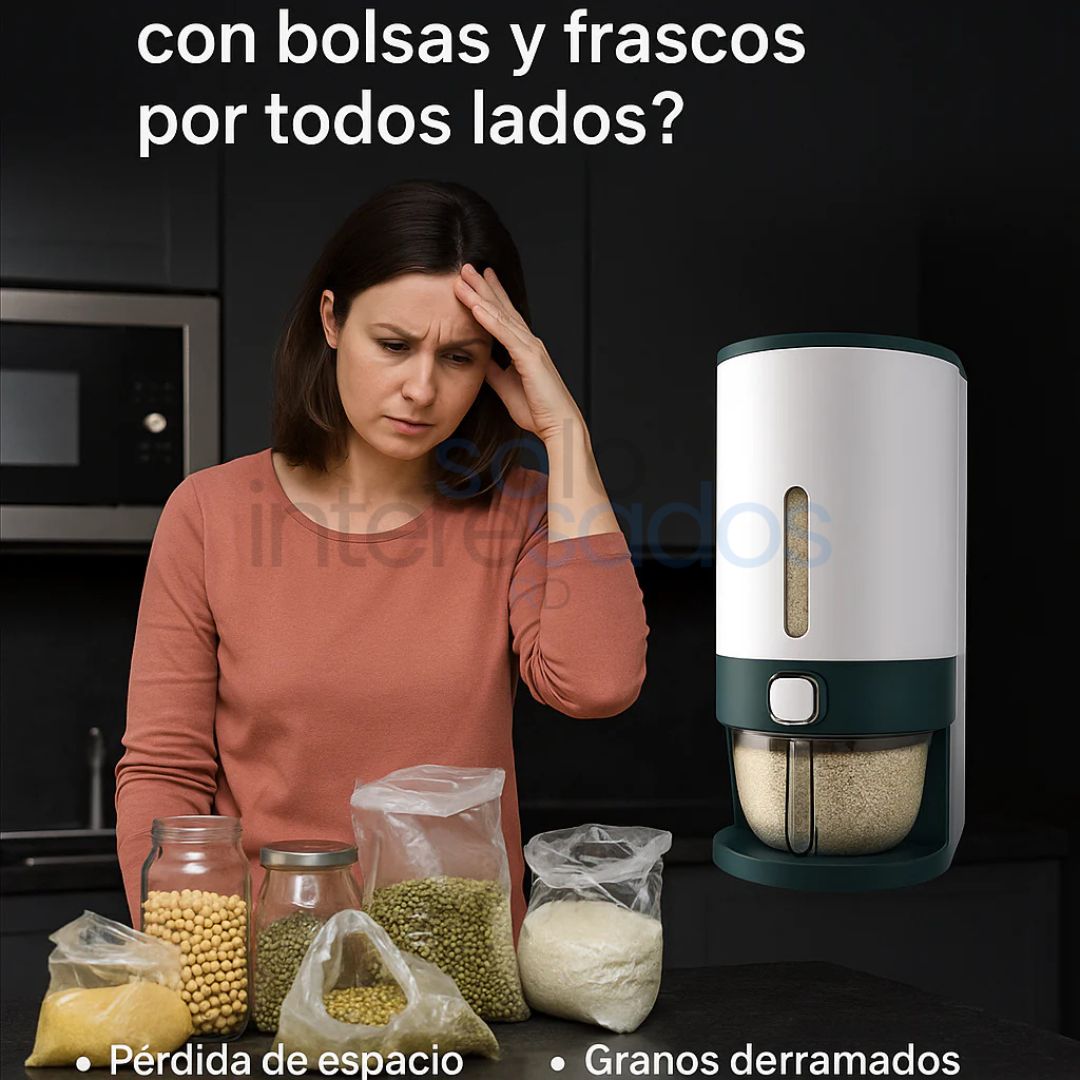 ArroMax – Dispensador de Arroz Hermético 25 libras