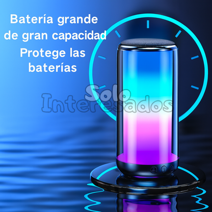 Bocina Luz LED Atmosphere Pro – Bluetooth Portátil
