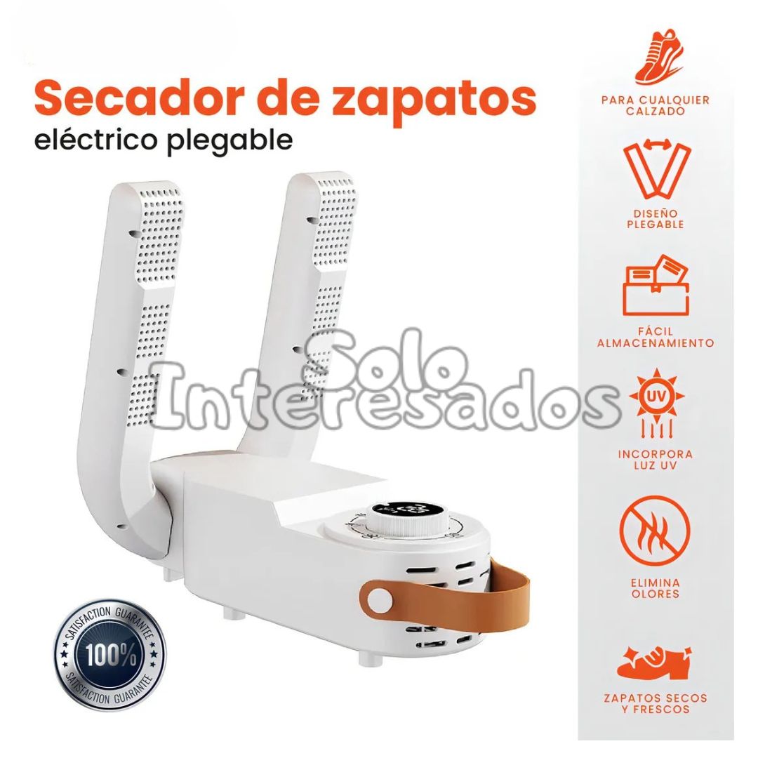 ZapatoSeco Pro – Secador Eléctrico con Luz UV y Eliminador de Olores