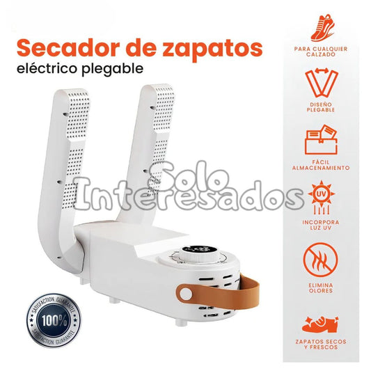 ZapatoSeco Pro – Secador Eléctrico con Luz UV y Eliminador de Olores