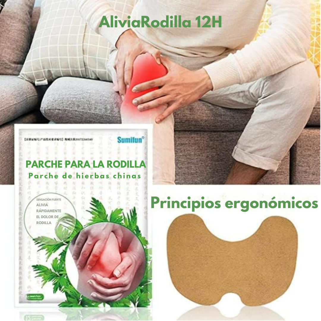 AliviaRodilla 12H (1 unidad contiene 10 parches)