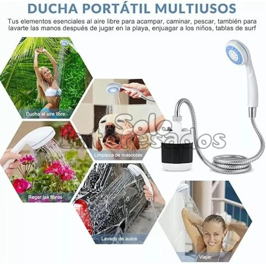 DuchaGo – Portátil Recargable para Camping y Hogar
