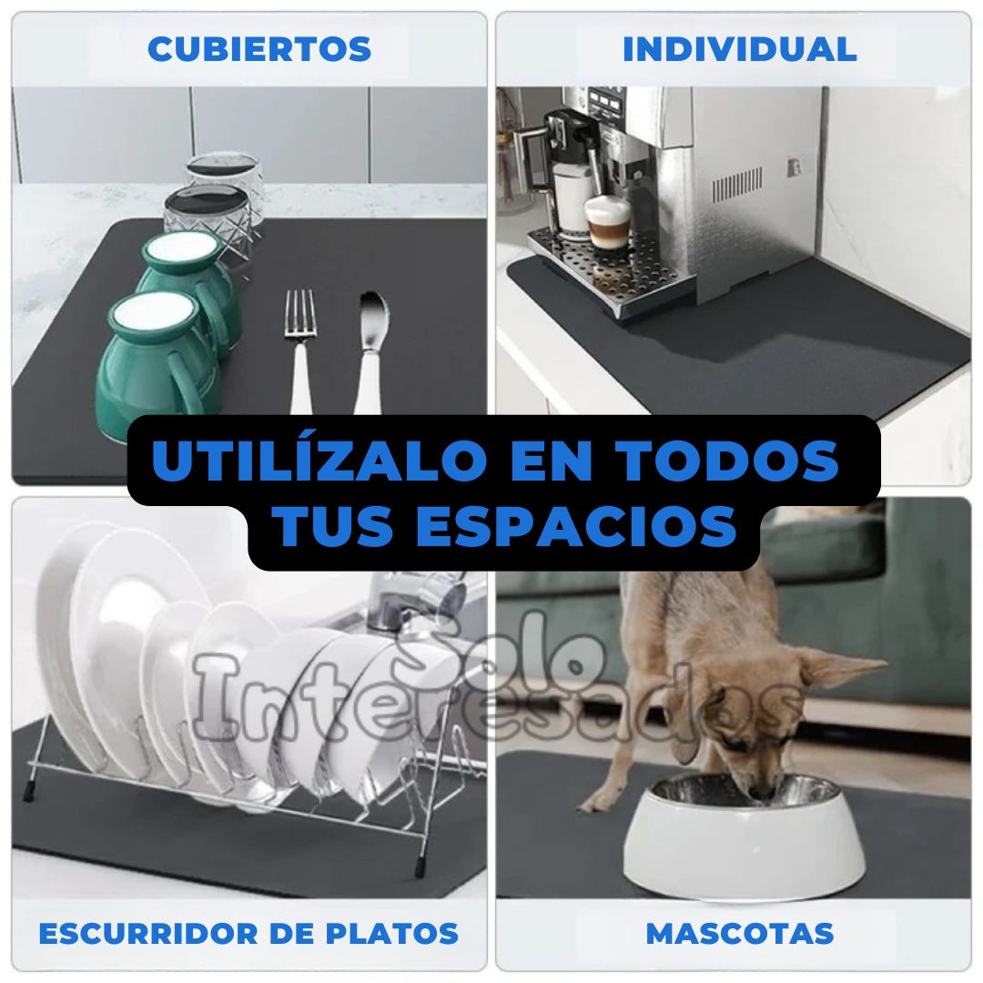 Tapete Limpio RD - Antideslizante y Súper Absorbente