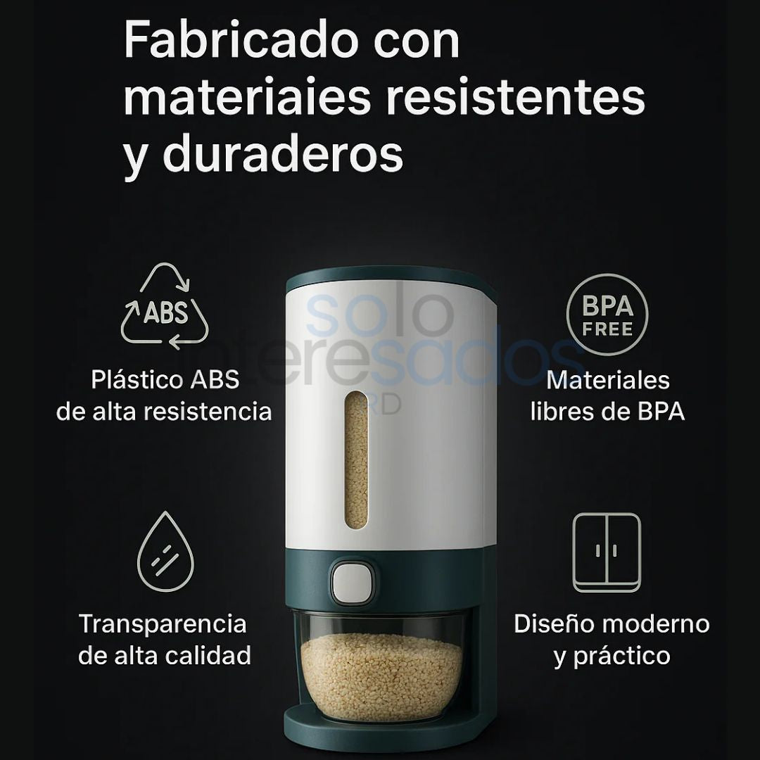 ArroMax – Dispensador de Arroz Hermético 25 libras