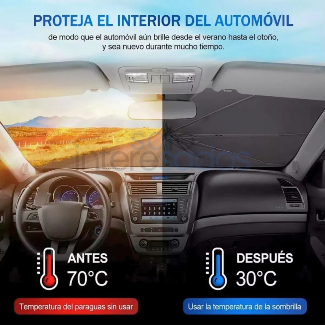 ParaSol Max – Sombrilla Plegable para Parabrisas