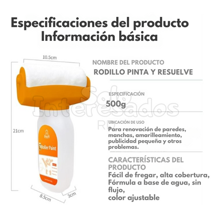 Rodillo Pinta y Resuelve 500G