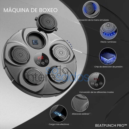 Máquina de Boxeo Inteligente + PAR GUANTES DE BOXEO