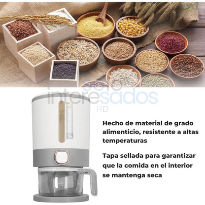 ArroMax – Dispensador de Arroz Hermético 25 libras