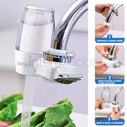 AguaPura – Purificador de Agua para Grifo con Filtro Avanzado