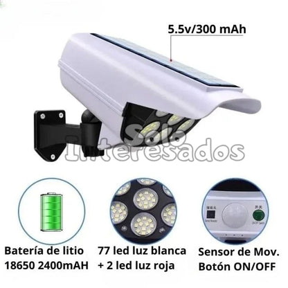 VigiLuz – Seguridad Solar con Sensor de Movimiento.