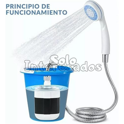 DuchaGo – Portátil Recargable para Camping y Hogar