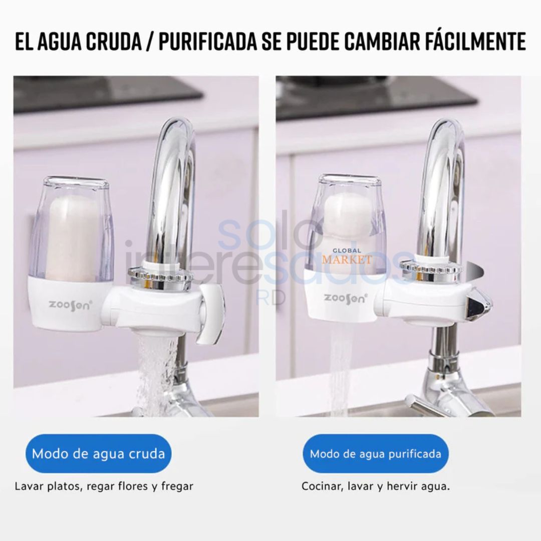 AguaPura – Purificador de Agua para Grifo con Filtro Avanzado