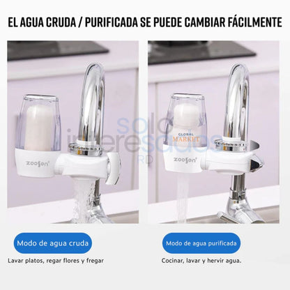AguaPura – Purificador de Agua para Grifo con Filtro Avanzado