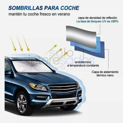 ParaSol Max – Sombrilla Plegable para Parabrisas