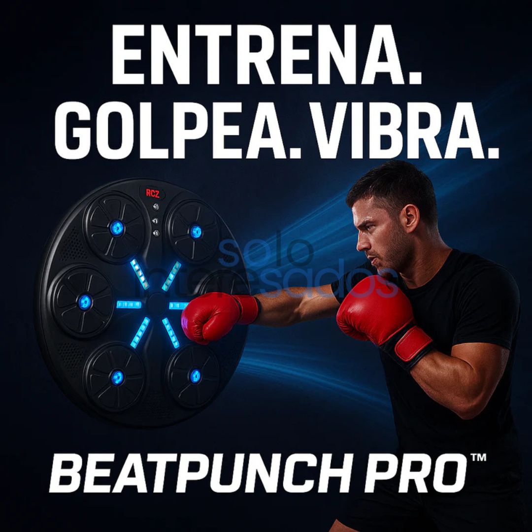 Máquina de Boxeo Inteligente + PAR GUANTES DE BOXEO