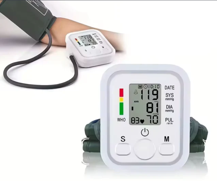 TENSIÓMETRO DIGITAL PARA TOMAR PRESIÓN ARTERIAL BRAZO