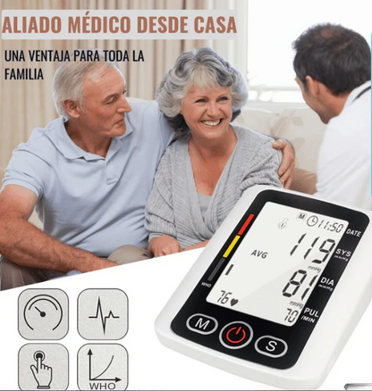 TENSIÓMETRO DIGITAL PARA TOMAR PRESIÓN ARTERIAL BRAZO