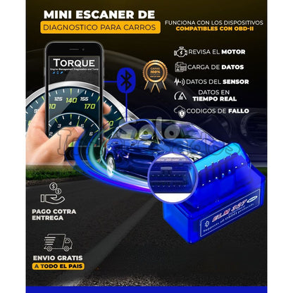 2X1 EscánerMóvil (Compatible con Iphone, Android y PC)