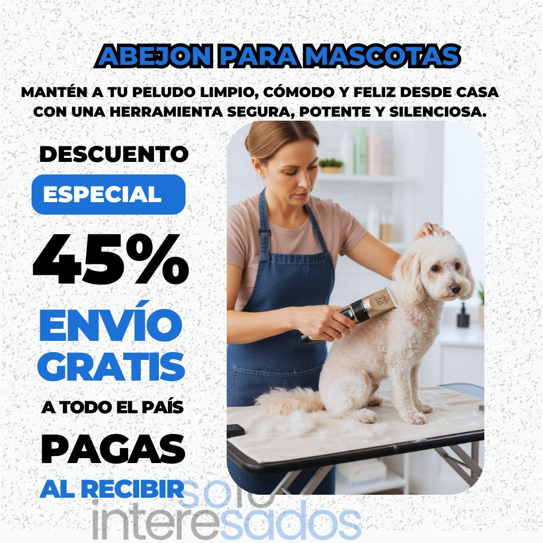 PETTRIMP PRO, ABEJON PARA MASCOTAS
