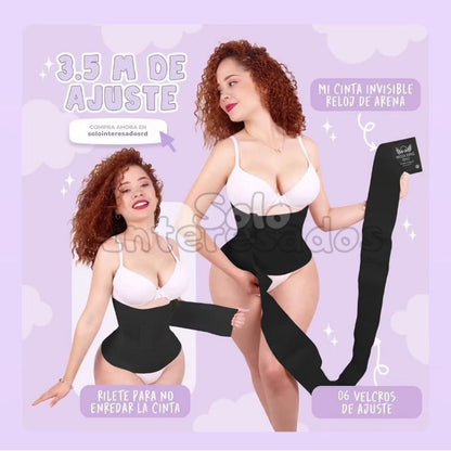 FAJA REDUCTORA MODA KING PERÚ NEGRA 100% ORIGINAL