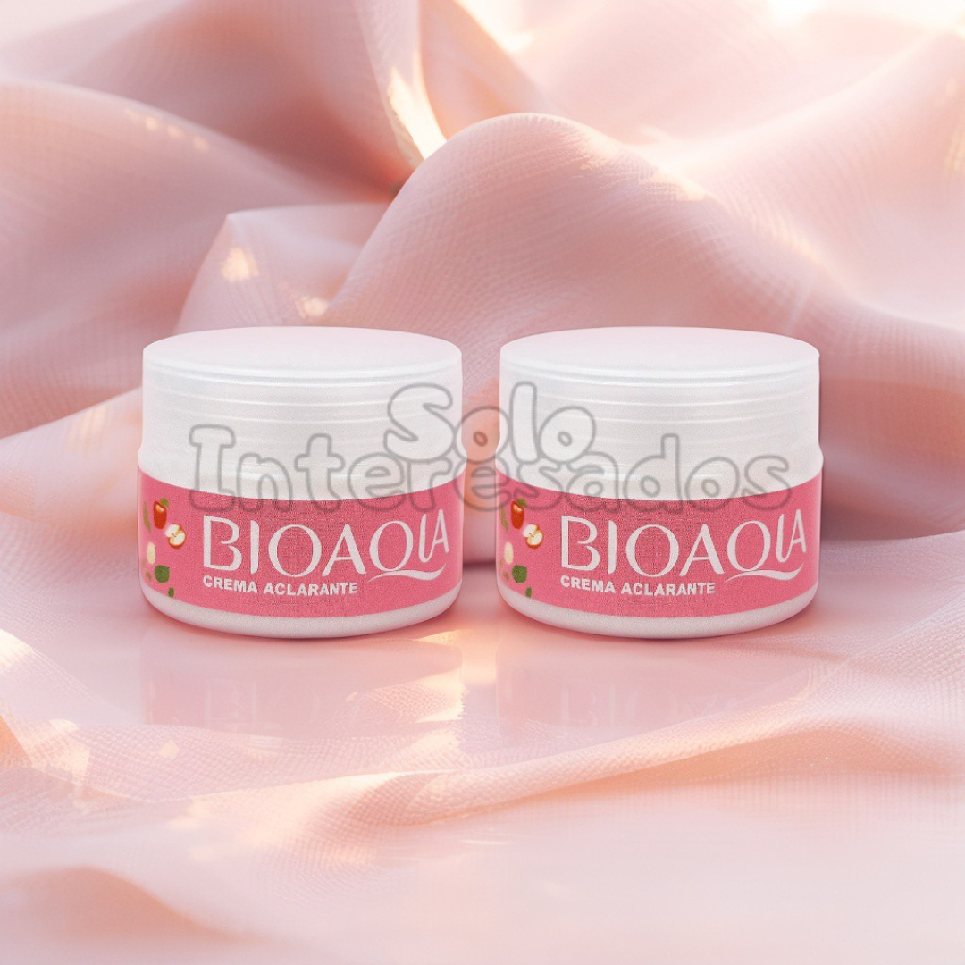 2x1 Crema Blanqueadora BIOAQUA 80g – Piel radiante y uniforme