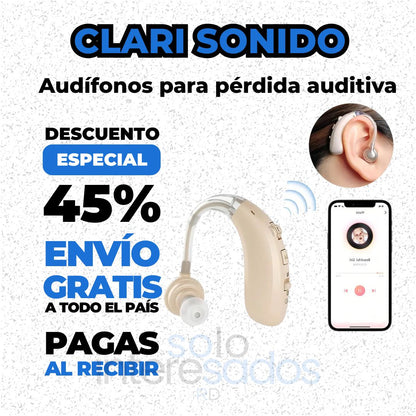 ClariSonido – Audífonos para Pérdida Auditiva
