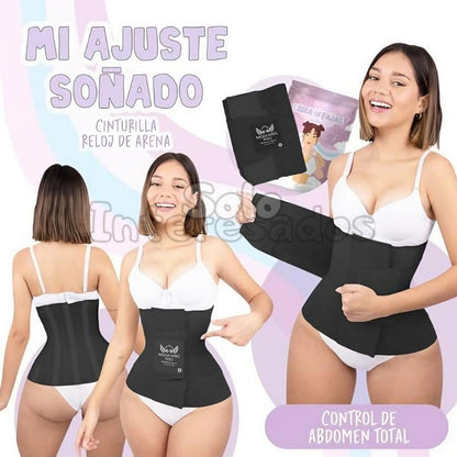 FAJA REDUCTORA MODA KING PERÚ NEGRA 100% ORIGINAL