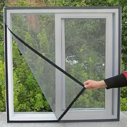 Mosquitera 2x1 - ventanas frescas y sin insectos todo el año (60x150 cm)