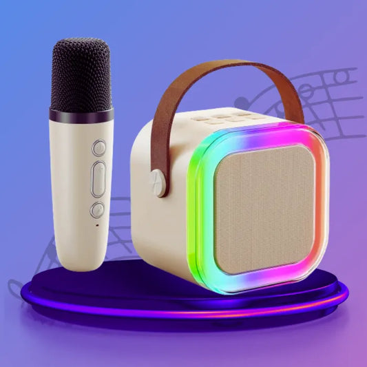 Mini Bocina Karaoke Portátil