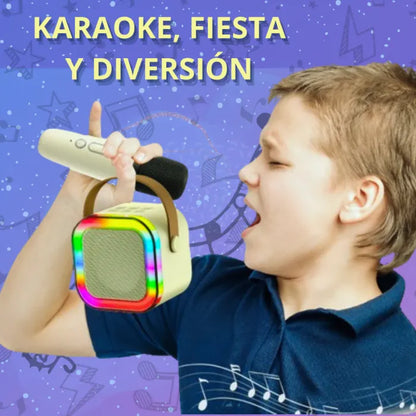 Mini Bocina Karaoke Portátil