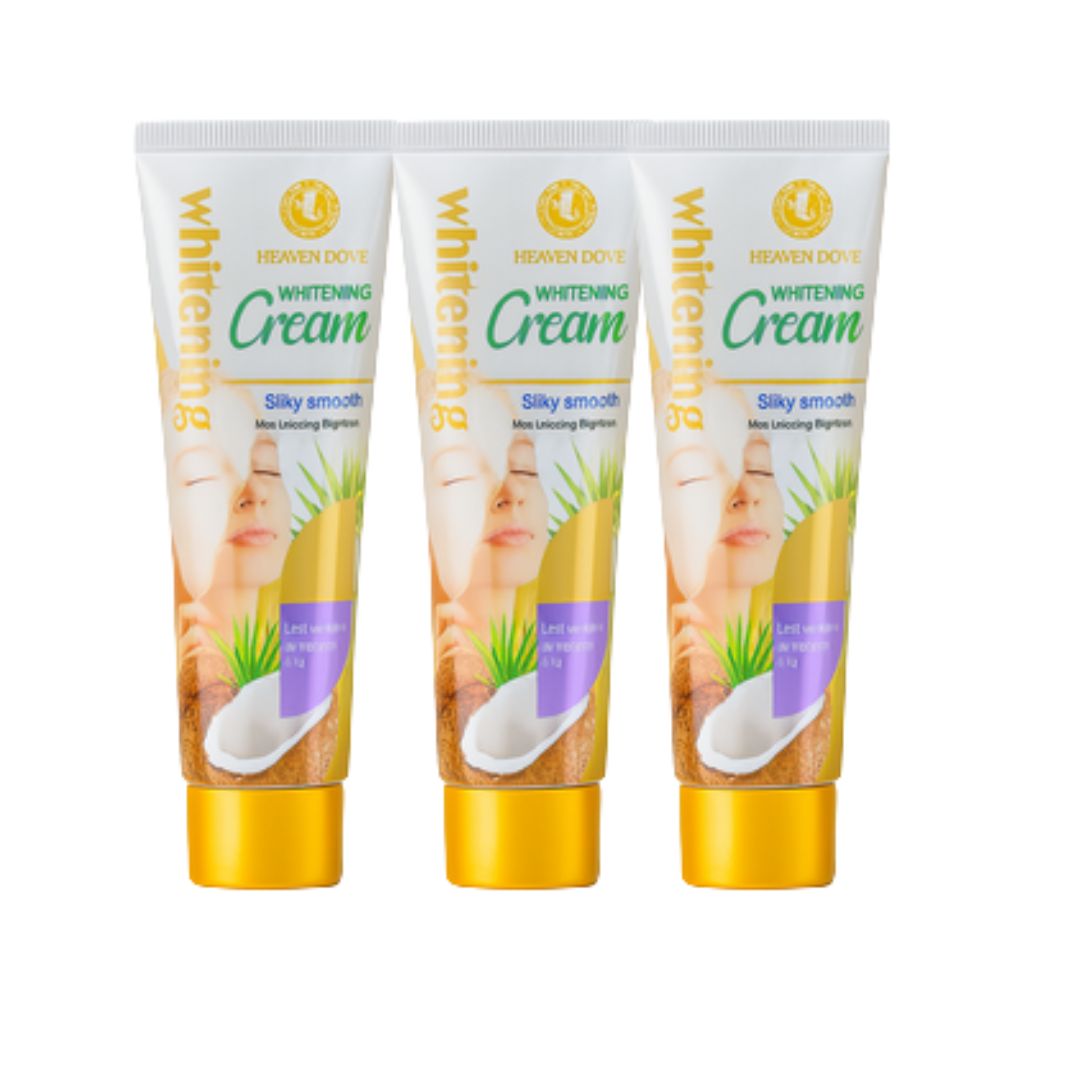 COMBO 3X1 CREMA ACLARA BELLEZA BLANQUEADORA PARTES NEGRAS